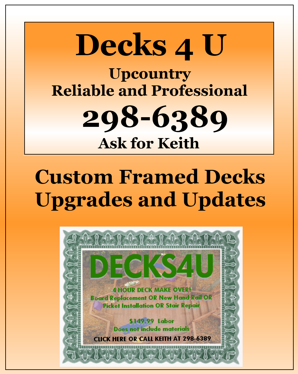 Four hour deck makeover!